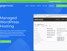 Tablet Screenshot of gogocreate.com